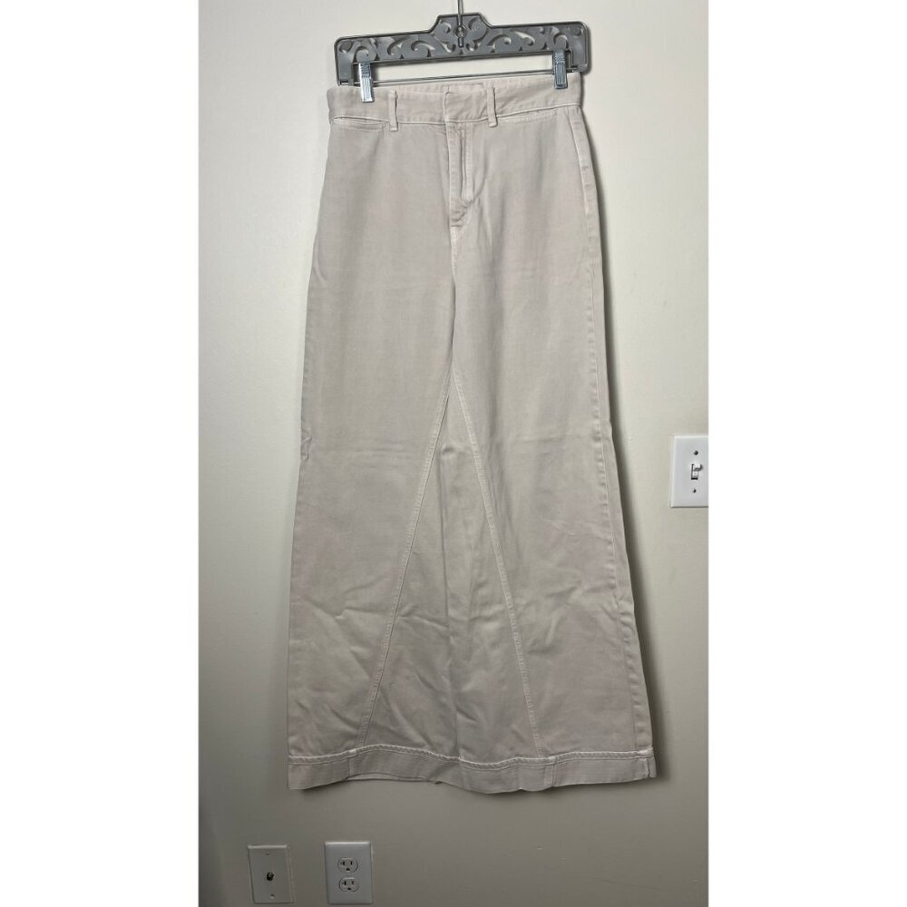 MASSIMO DUTTI LIMITED EDITION TWISTED LEG WIDE LEG DENIM JEANS 4 - Picture 2 of 8